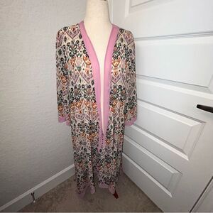 Torrid Open Front Sheer Kimono